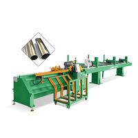 Thin walled stainless steel pipe cutting machine with CNC automatic feeding high accuracy