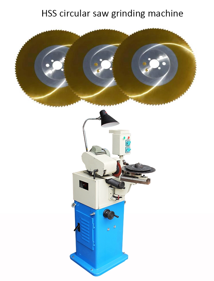 Taiwan manual saw blade  sharpening machine of circular saw blade grinder